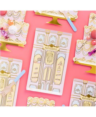 Let Them Eat Cake Patisserie Large Paper Plates, Set of 8