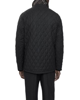 Quilted Wool Barn Jacket