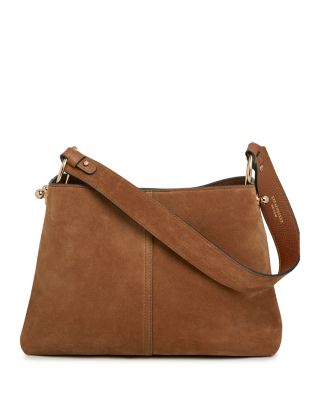 Lana Small Suede Shoulder Bag 