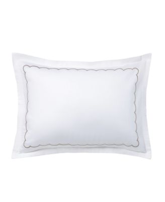  Scallop Hotel Duvet Cover 4 Piece Set, Queen