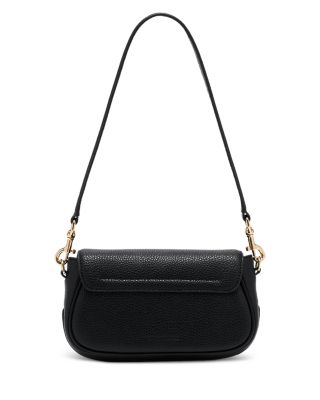 The Clover Pebbled Leather Shoulder Bag