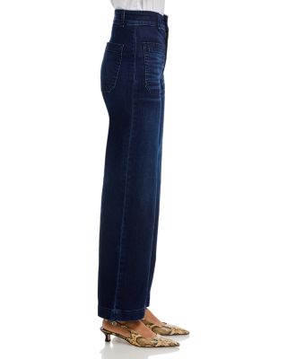 Sailor High Rise Wide Leg Jeans in Bruiser