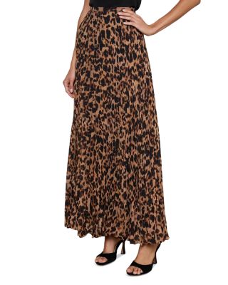 Torin Pleated Maxi Skirt