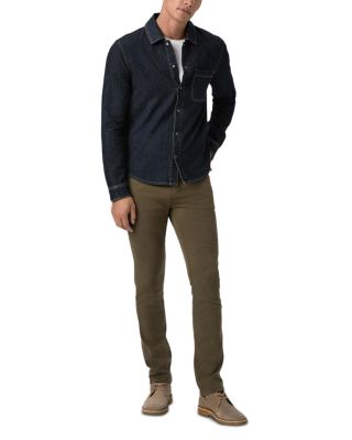 Normandie Straight Fit Jeans in Olive Branch