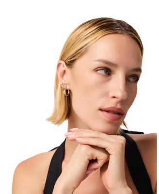  Venus Endless Gold Hoop Earrings