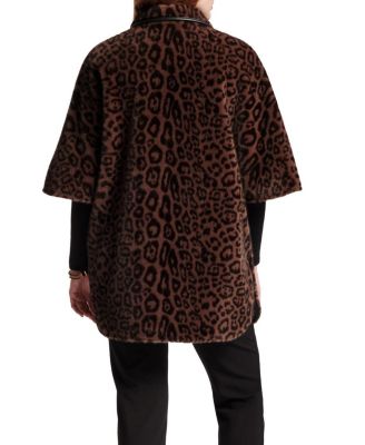 Nico Poncho Jaguar Coat