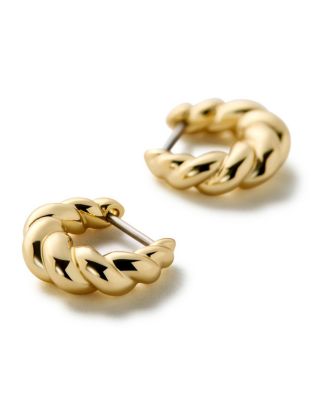  Paris Mini Twisted Hoop Earrings