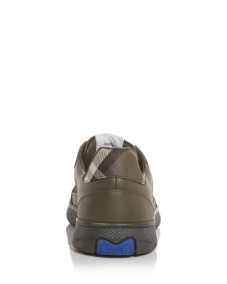 Men's Terrace Check Low Top Sneakers
