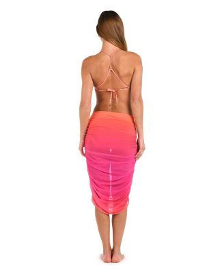  Ombre Illusions Convertible Midi Skirt