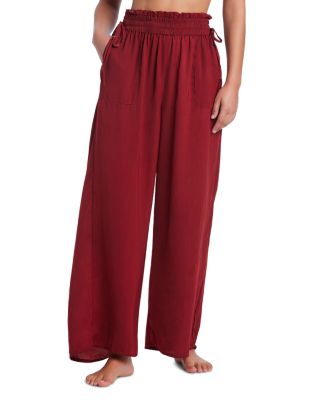 Wide Leg Pants Swim Cover Up