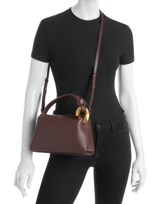 JWA Corner Small Leather Shoulder Bag