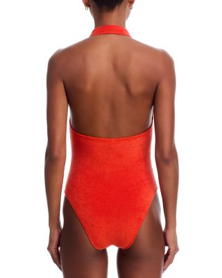 Polo Maillot One Piece Swimsuit