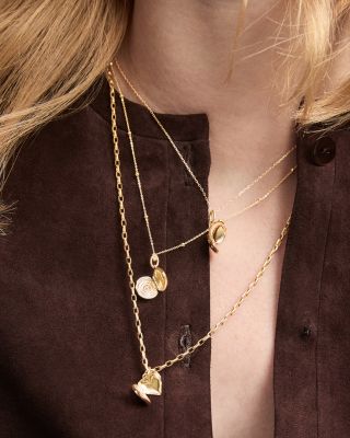 9K Yellow Gold Diamond Groovy Heart Locket Hinged Charm Pendant