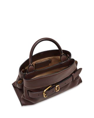 The Dakota Small Leather Satchel
