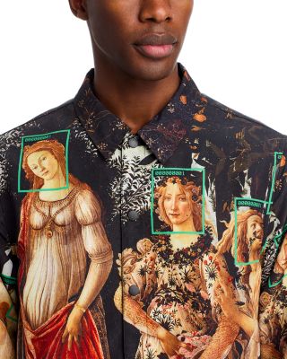 Printed Snap Front Jacket