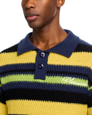 Cooper Striped Polo Sweater