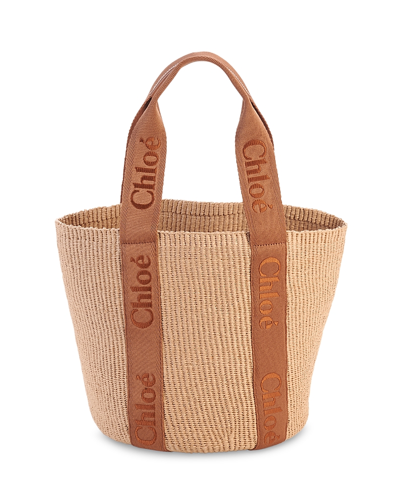 Chloe Woody Large Basket Tote · OS