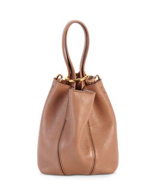 Small Spin Tote in Leather