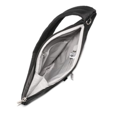 The Travel Smart Edit Securtex Anti Theft Half Moon Sling Bag