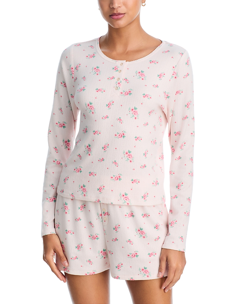 Aqua True Romance Short Pajama Set - Exclusive