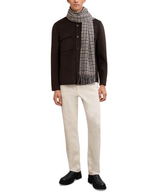 Net Long Sleeved Twin Pocket Overshirt