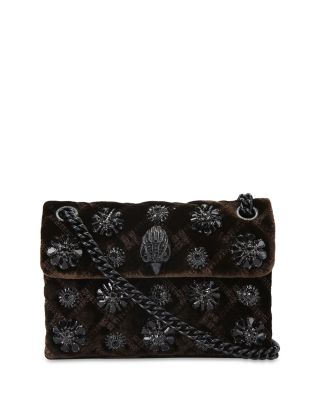 Kensington Mini Embellished Velvet Convertible Crossbody