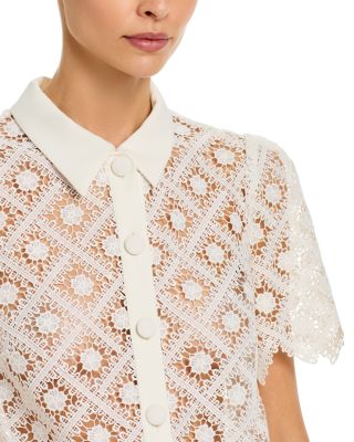 Addison Tile Lace Shirt
