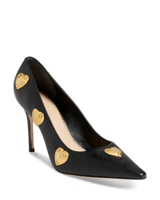 Women's Luna Metal Hearts Pumps
