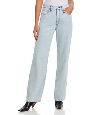 Shea Featherweight High Rise Straight Jeans in Cliffside