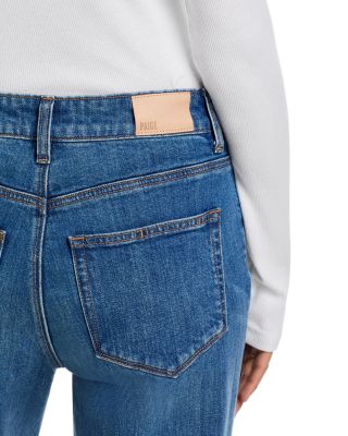 Anessa High Rise Wide Leg Jeans in Written