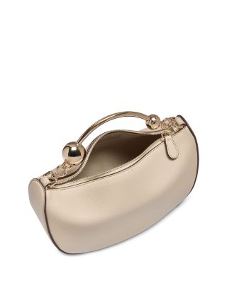 Crescent Moon Small Leather Crossbody