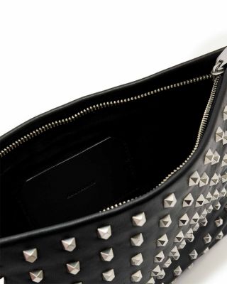 Bettina Embellished Leather Clutch