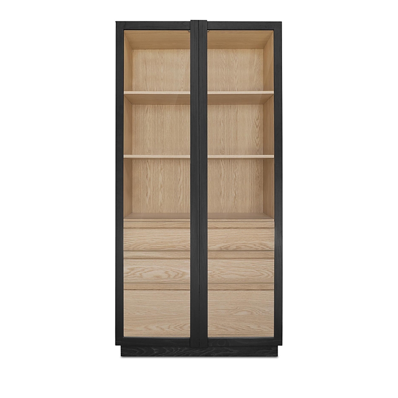 Moe's Home Collection Charlotte Tall Cabinet In Black