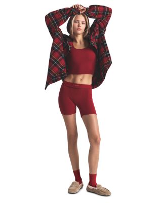 Cotton Rib Boxer Shorts