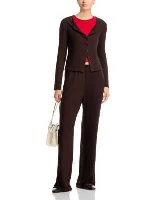 Lauren Crewneck Cardigan Sweater &amp; Lauren Pants