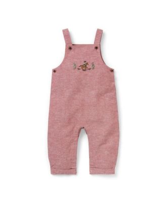 Boys' Cowboy Linen-Cotton Overall - Baby