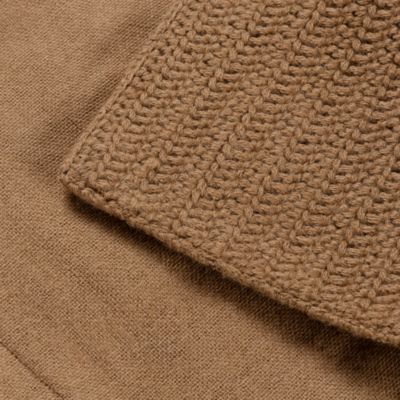 Alpaca Texture Decorative Pillowcase, 16" x 24"