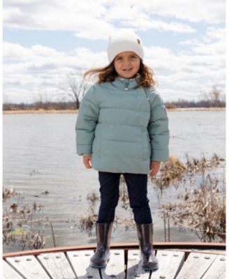 Boys' Compressible Winter Puffy Coat Designed for Car Seat - Little Kid