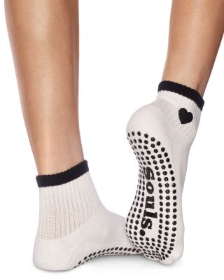 Black Heart Grip Socks - thumbnail 2