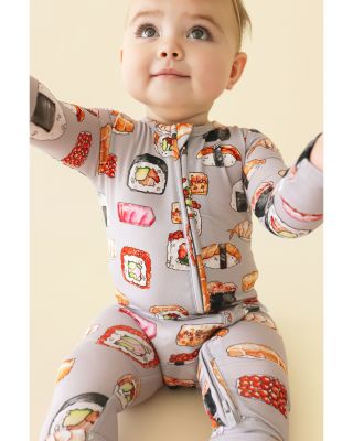 Unisex Sushi Mushi Convertible One Piece Jumpsuit Footie - Baby