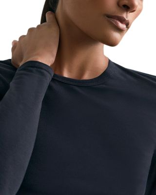 Crewneck Long Sleeve Top