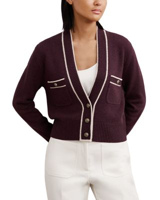 Eloise Tipped Cardigan