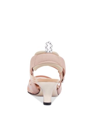 Women's Colibrì Mesh Mid Heel Slingbacks