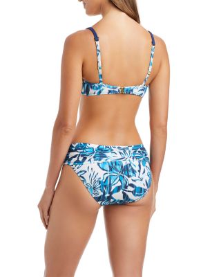 Cross Front Rope Strap Bikini Top