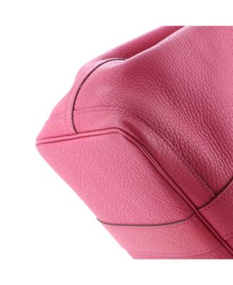 36 Garden Party Tote Leather