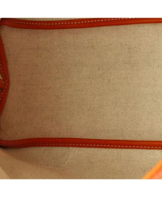   Grenadine Hobo Coated Canvas with Leather