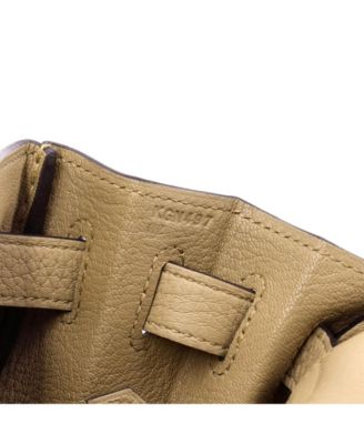 Kelly 28 Handbag Light Togo with Gold Hardware