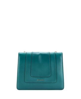  Medium Serpenti Forever Square Shoulder Bag Leather