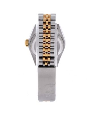  Oyster Perpetual Datejust Automatic Watch in Stainless Steel and Gold 26mm