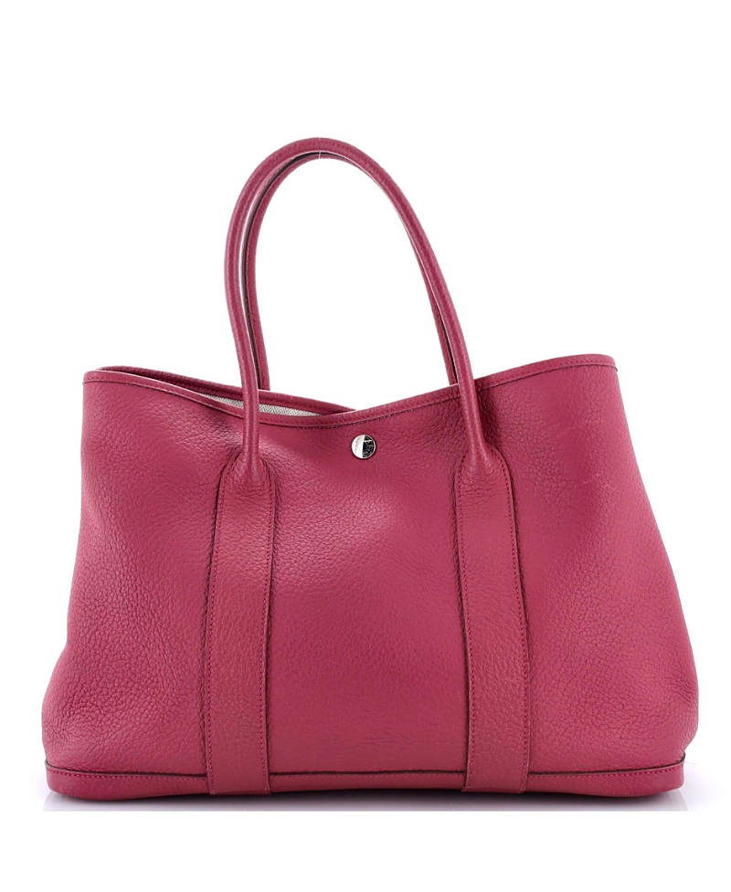 PRE-OWNED HERMES Pre-owned Hermes 36 Garden Party Tote Leather In Pink